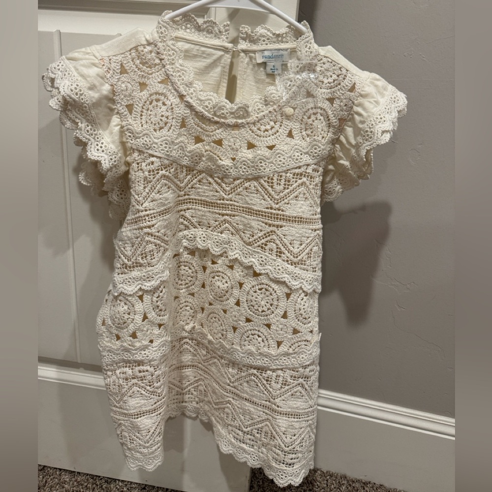 Sundance Ivory Lace Top